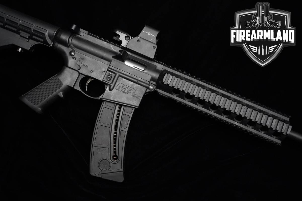Smith & Wesson (S&W) M&P15-22 Sport 22LR 16.5" S&W M&P15-22 M&P-15 22 OPTIC