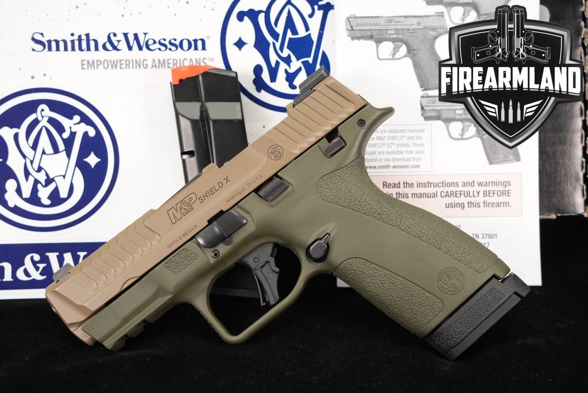 Smith & Wesson M&P Shield X TS 9mm Optics-Ready S&W +2 MAGS & ORIG BOX