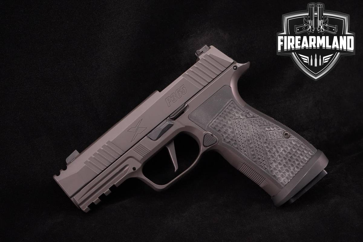 Sig Sauer P365 AXG Legion 9mm 3.1" Legion-Grey P-365 +3 MAGS & ORIG CASE