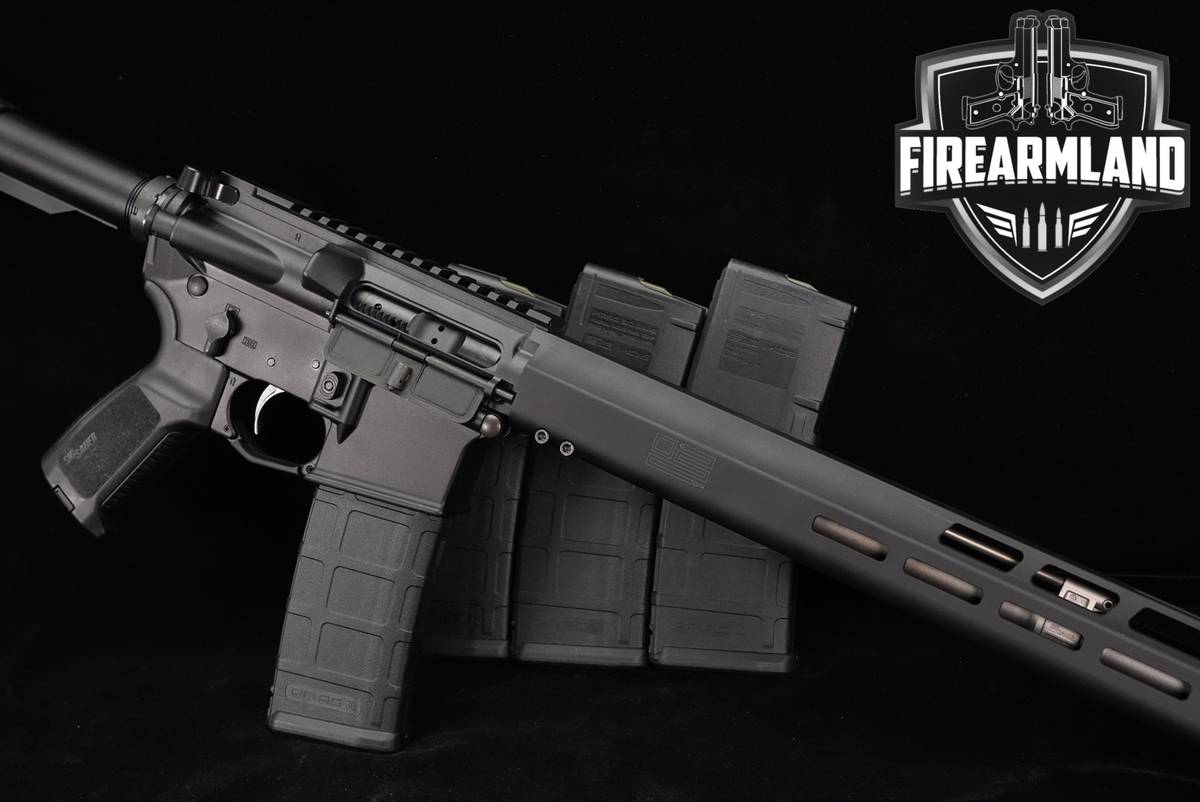 Sig Sauer M400 TREAD 5.56 NATO AR-15 AR15 16" Stainless & Synthetic +4 MAGS