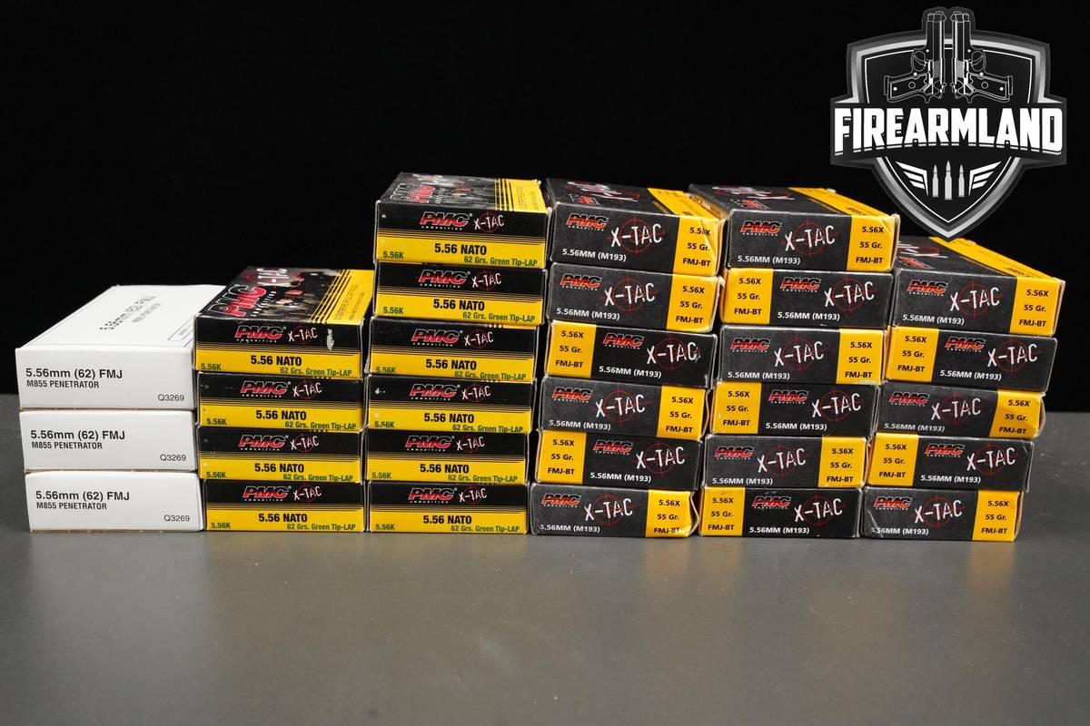 5.56x45 Ammo 556x45 Ammunition 600 ROUNDS