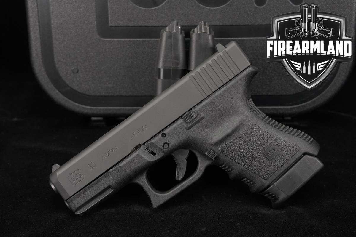 Glock 30SF G30SF (Short Frame) 45 ACP 3.78" CCW +3 MAGS & ORIG CASE