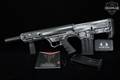 Black Aces Tactical FD12 Pro Bullpup 12 Gauge Battleworn Silver & Black in Excellent Condition Image 2
