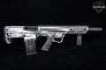 Black Aces Tactical FD12 Pro Bullpup 12 Gauge Battleworn Silver & Black in Excellent Condition Image 3