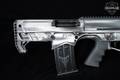 Black Aces Tactical FD12 Pro Bullpup 12 Gauge Battleworn Silver & Black in Excellent Condition Image 4