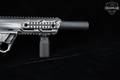 Black Aces Tactical FD12 Pro Bullpup 12 Gauge Battleworn Silver & Black in Excellent Condition Image 5