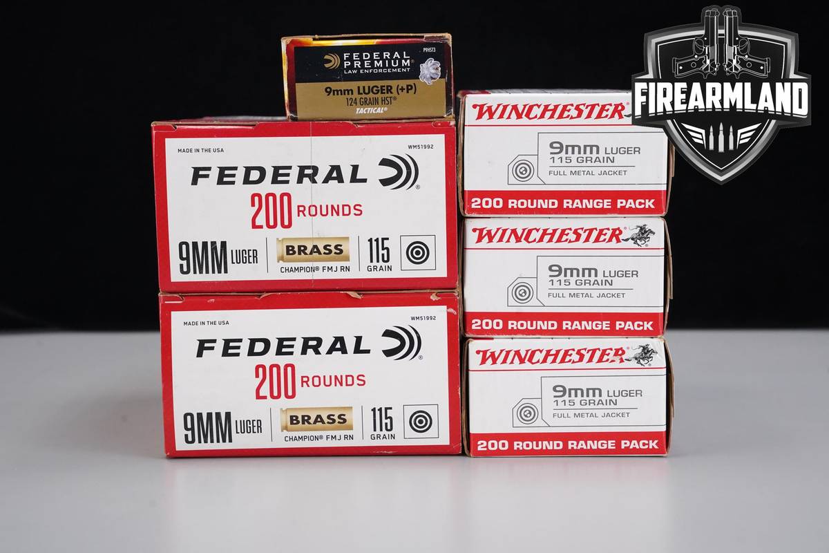 1050 RDS! 9mm Ammo