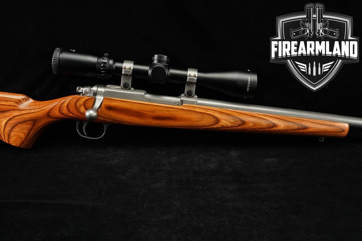 1996 Ruger 77/22 All-Weather 22 Hornet 24" Laminate Stock+2 MAGS & OPTIC