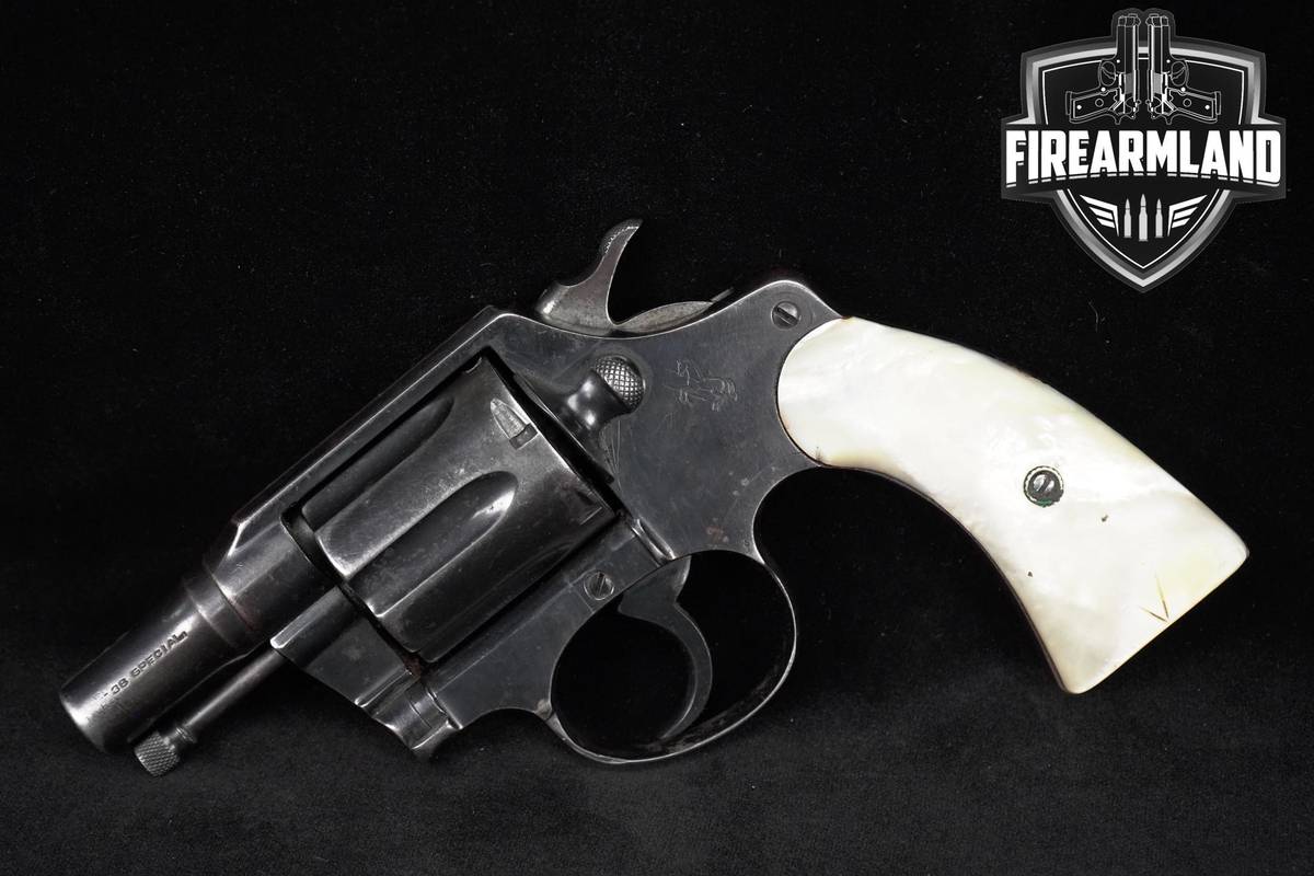 1923 Snubnose Colt Police Positive Special D-frame 38Special 2" Blued DA/SA