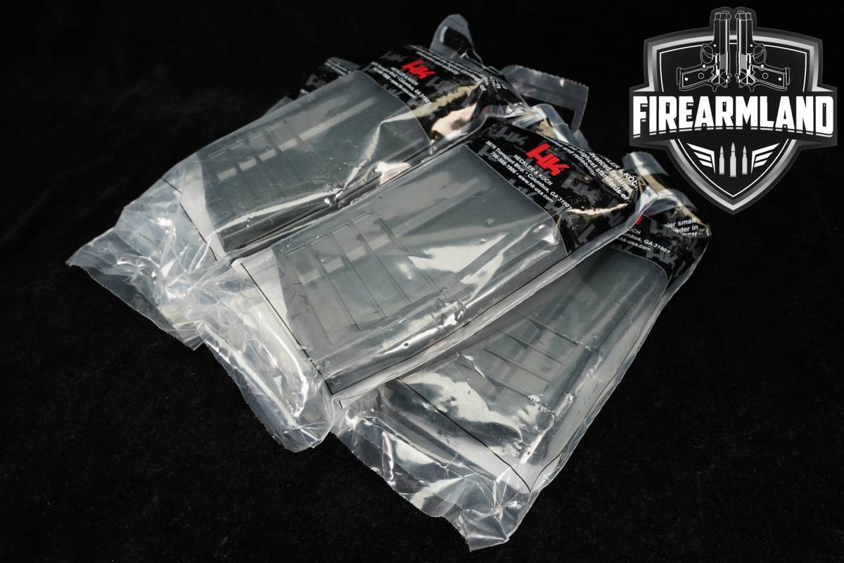 Heckler & Koch (H&K, FIVE (5) MR762 20-Round Magazines MR-762 Mags