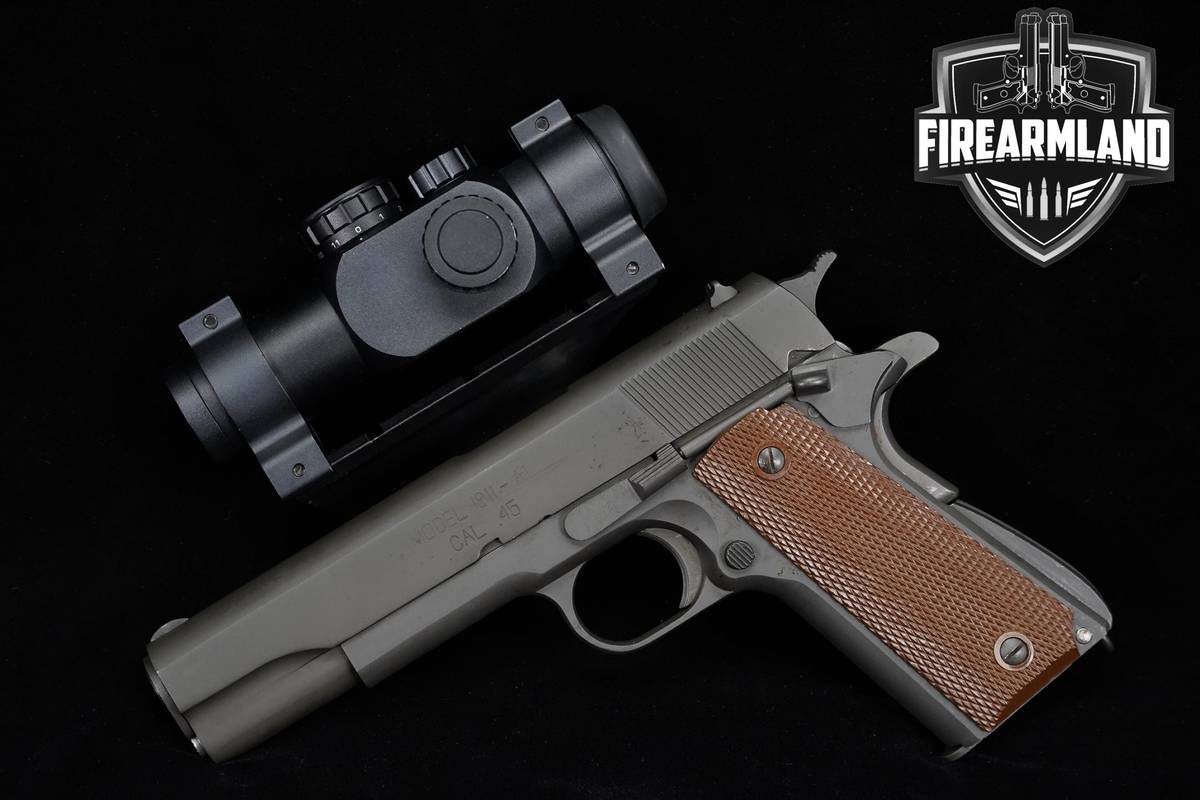Springfield Armory Model 1911-A1 GI 45 45ACP 5" Parkerized Pistol +OPTIC