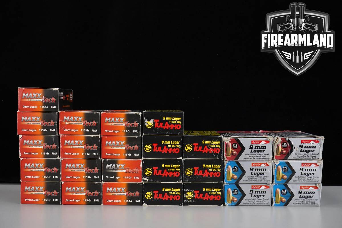 1300 RDS! 9mm Ammo 9-mm