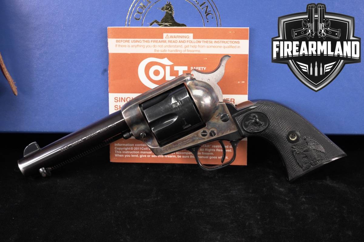 Colt Single Action Army 3rd Generation 45Colt 4.75" SAA +ORIG BOX, HOLSTER