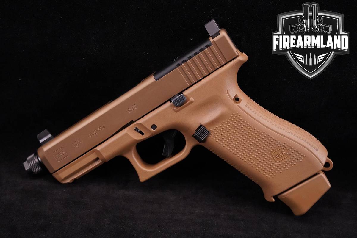 Glock 19X MOS Gen5 Threaded Barrel 9mm G19-X G19X Gen-5 +3 MAGS & ORIG CASE