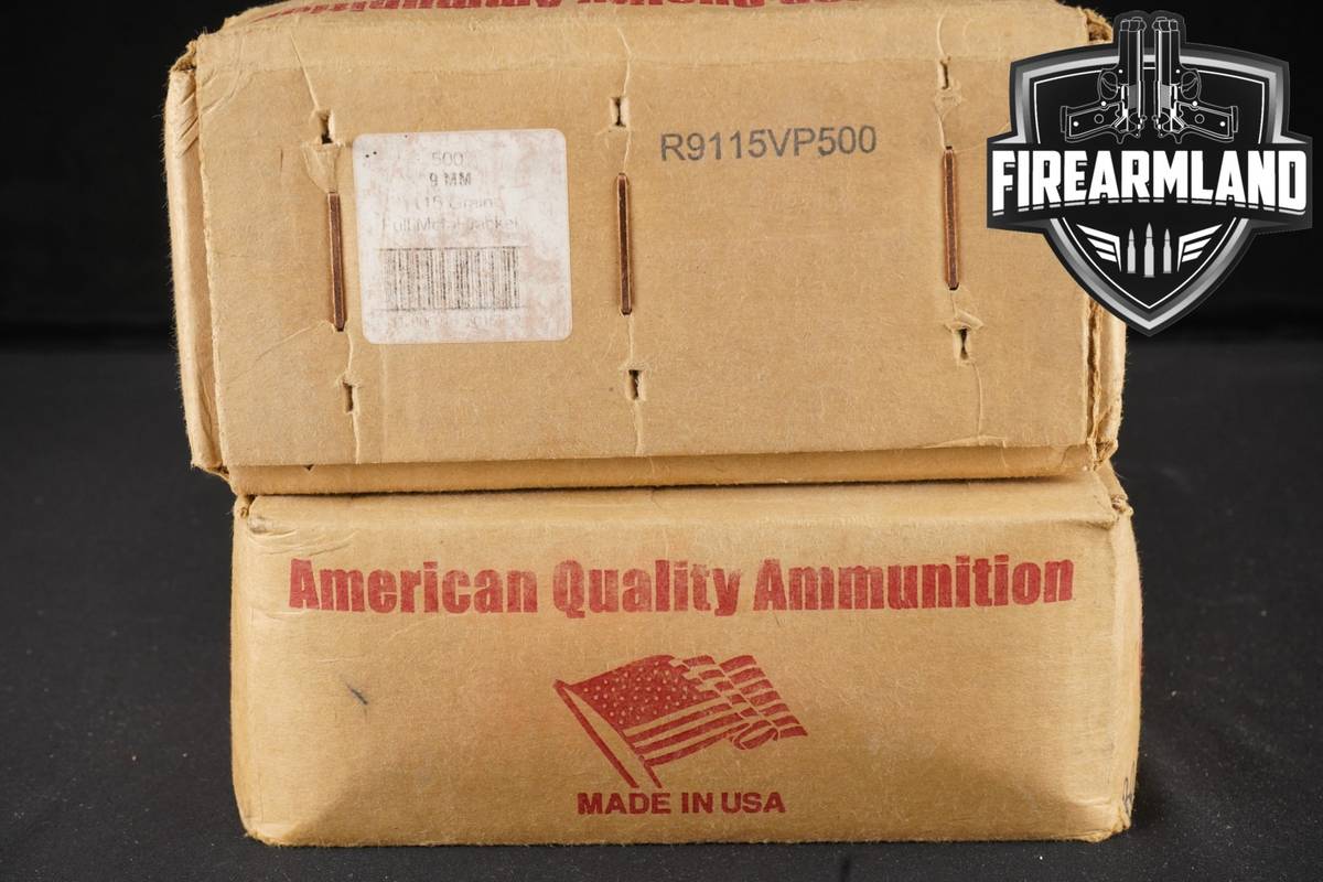 1000 RDS! 9mm Ammo 9-mm Ammunition