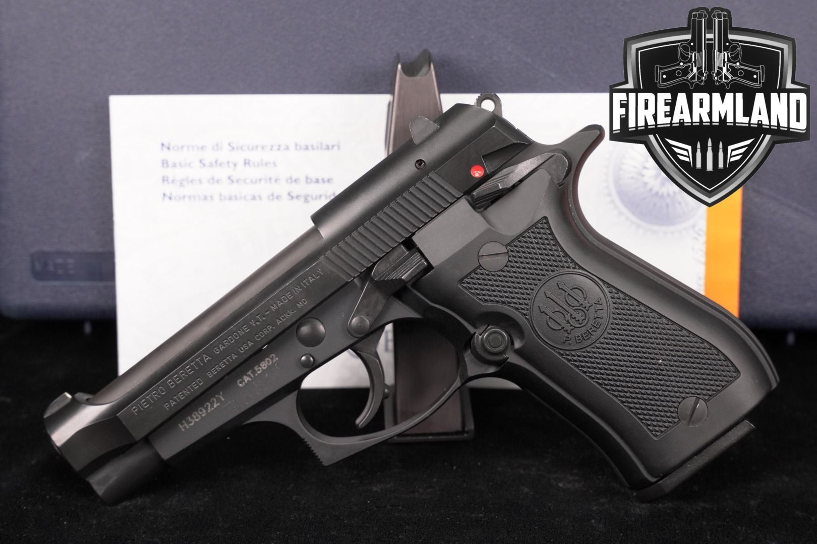 1980s Beretta 92F 9mm 4.9