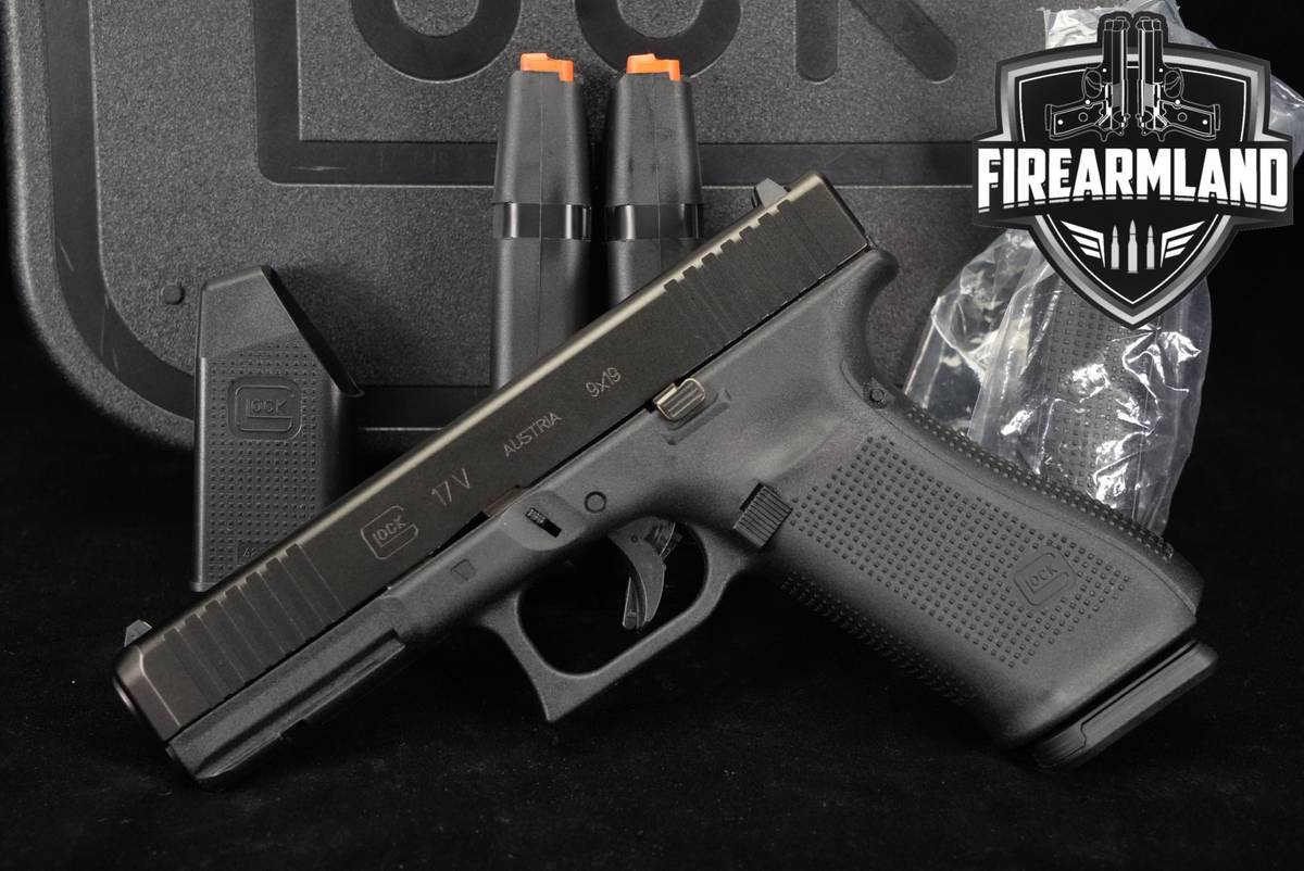 Glock 17 V Gen5 G17 Gen 5 9mm 4.49" +3 MAGS & ORIG CASE