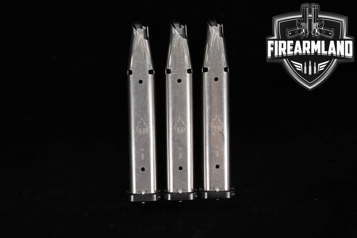 Atlas Gunworks THREE (3) 20-Round 9mm 2011 Magazines Luger III Mags