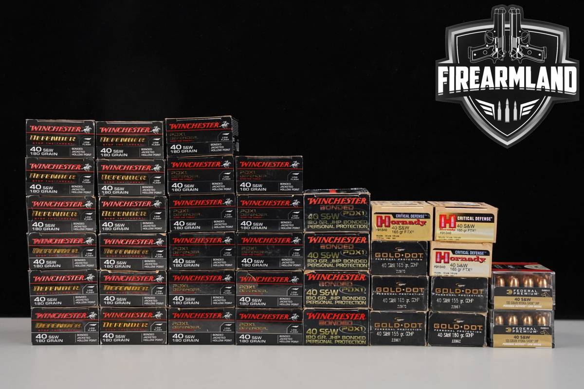 740 RDS! 40 S&W Ammo 40S&W
