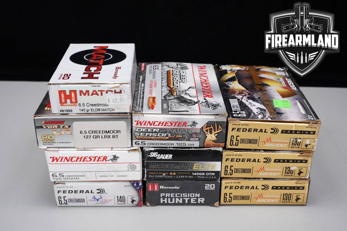 6.5 Creedmoor Ammo 6.5CM Ammunition 200 ROUNDS