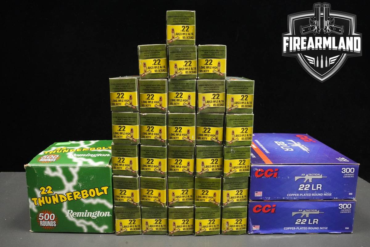 22LR Ammo 22-LR Ammunition 2550 ROUNDS
