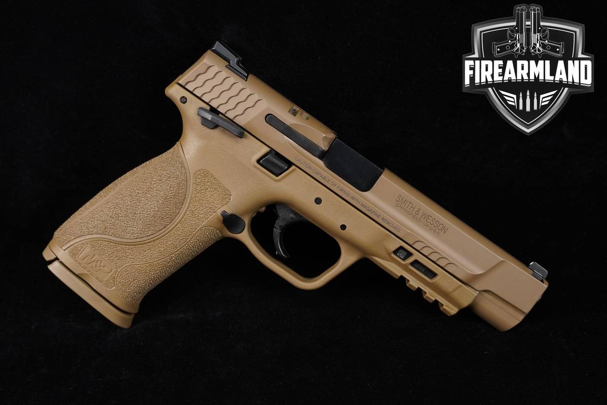 Smith & Wesson S&W M&P9 M2.0 TS Full Size 9mm 5" Pistol +2 MAGS & ORIG BOX