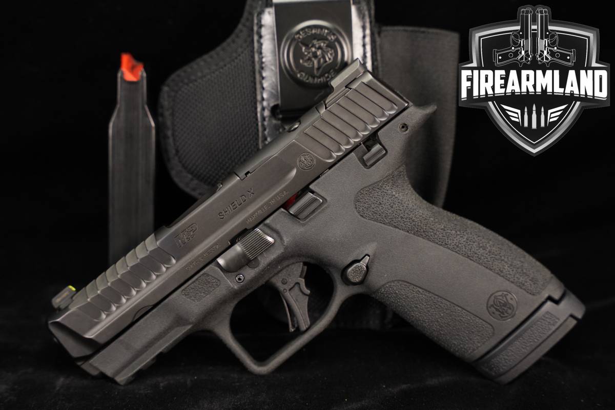 Smith & Wesson M&P Shield X S&W 9mm Optics-Ready 3.6" +2 MAGS & HOLSTER