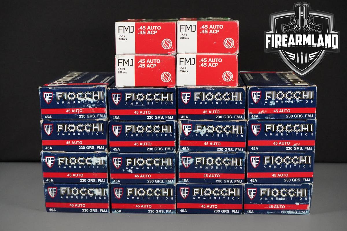 45 ACP Ammo 45-ACP Ammunition 1000 ROUNDS