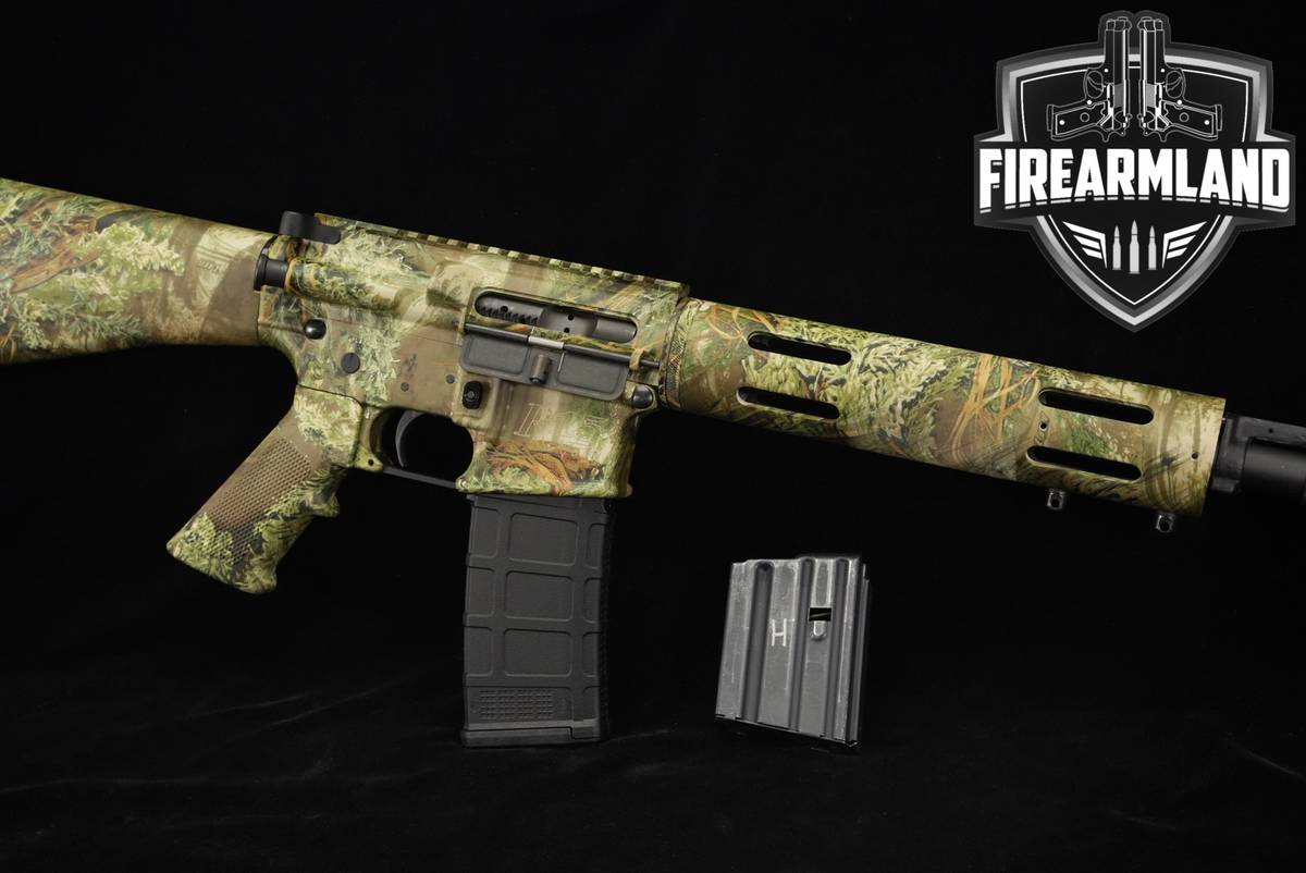 Remington R-15 VTR Predator Carbine 5.56 NATO AR15 18 Camouflage +2 MAGS