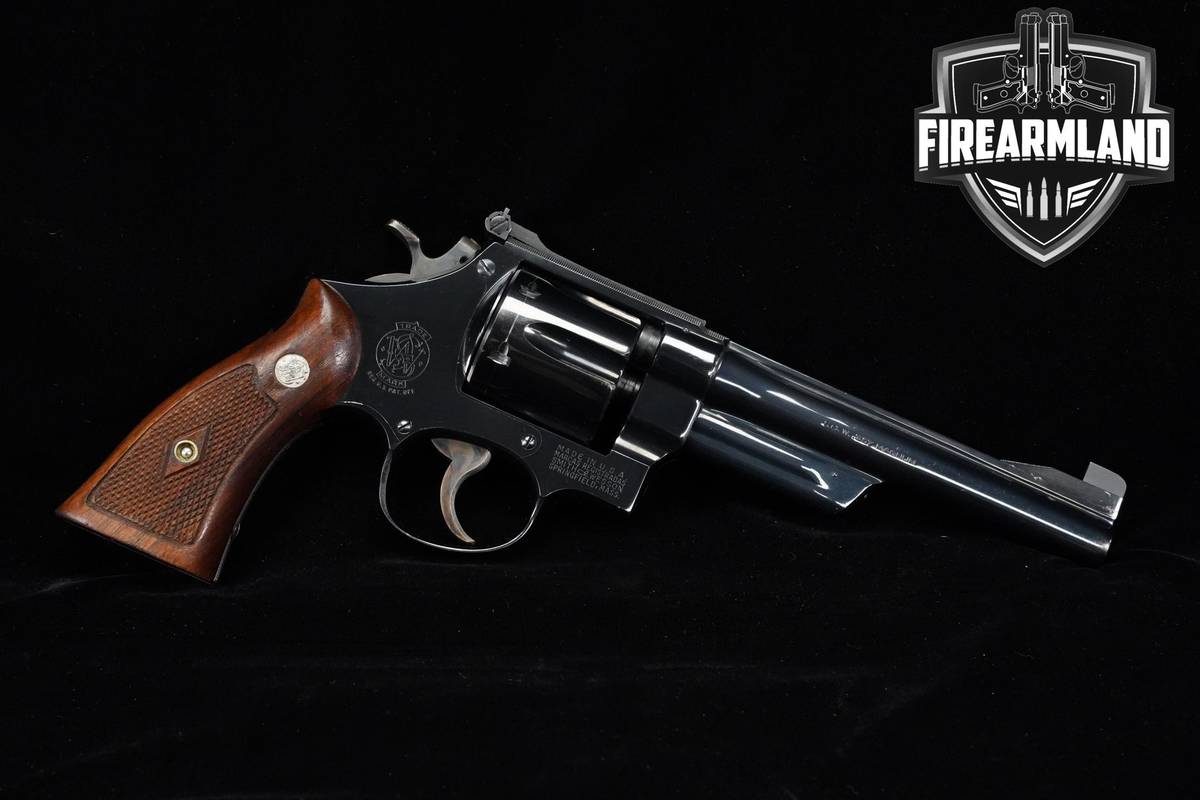 VINTAGE! Smith & Wesson Pre-Model 27 357-Magnum 6" Blued +ORIG BOX