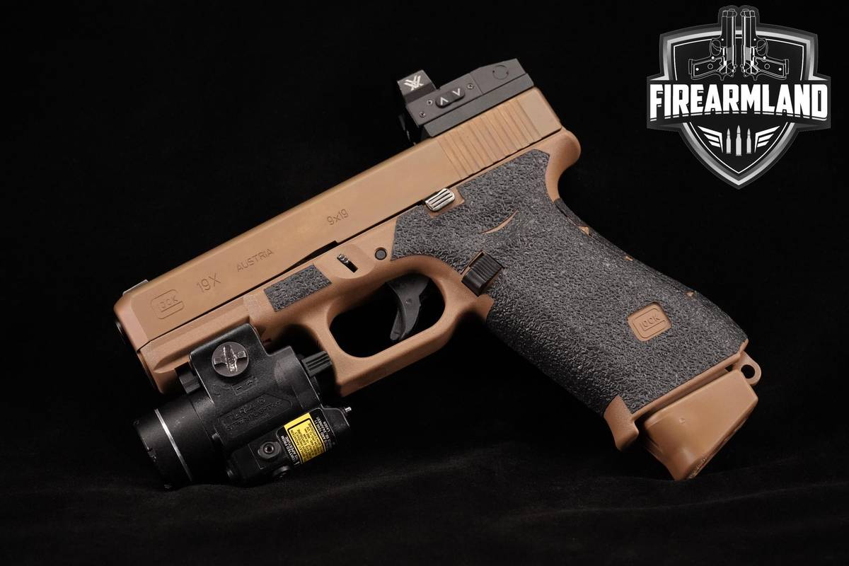 Glock 19X Standard Commercial 9mm 1911 4.02" Coyote nPVD G19 X G19X +OPTIC