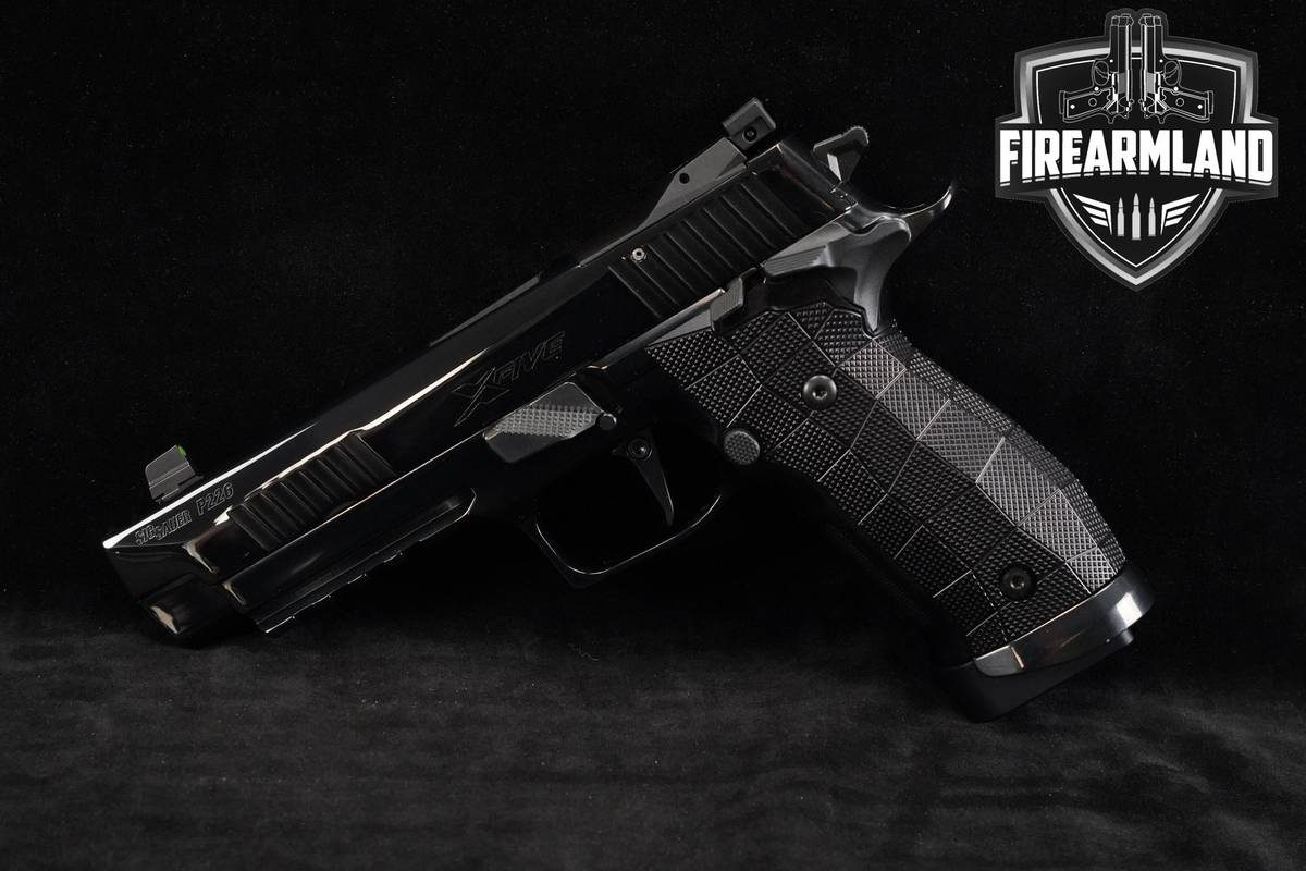 SIG SAUER Custom Works P226 XFIVE Reserve 9mm 4.5" +3 MAGS & ORIG CASE