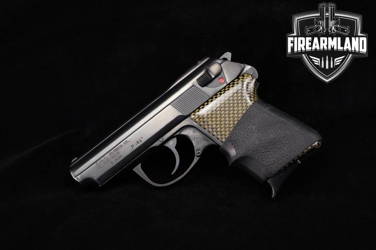 1976 Radom P-64 9x18mm Makarov 3.3" Blued DA/SA