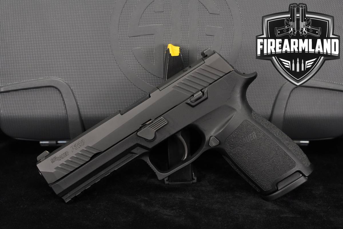 Sig Sauer P320 Full-Size 9mm Optics‑ready 4.7" P-320 +2 MAGS & ORIG CASE