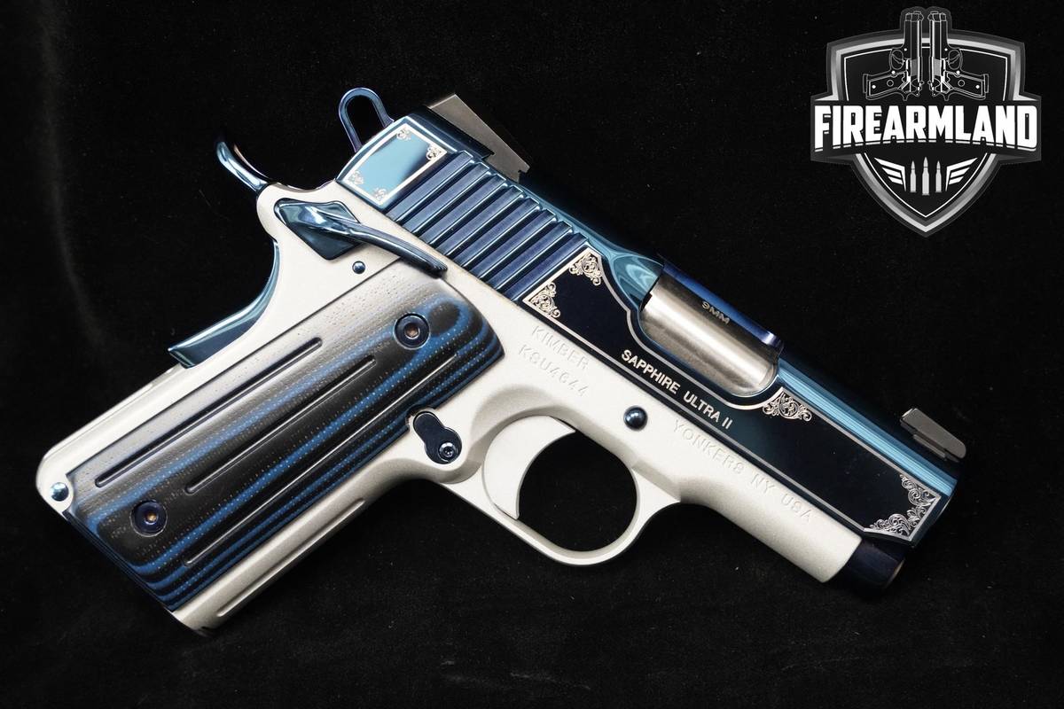 LIKE-NEW Kimber Sapphire Ultra II 9mm 1911 Kimber-Sapphire Ultra-II 1911A1