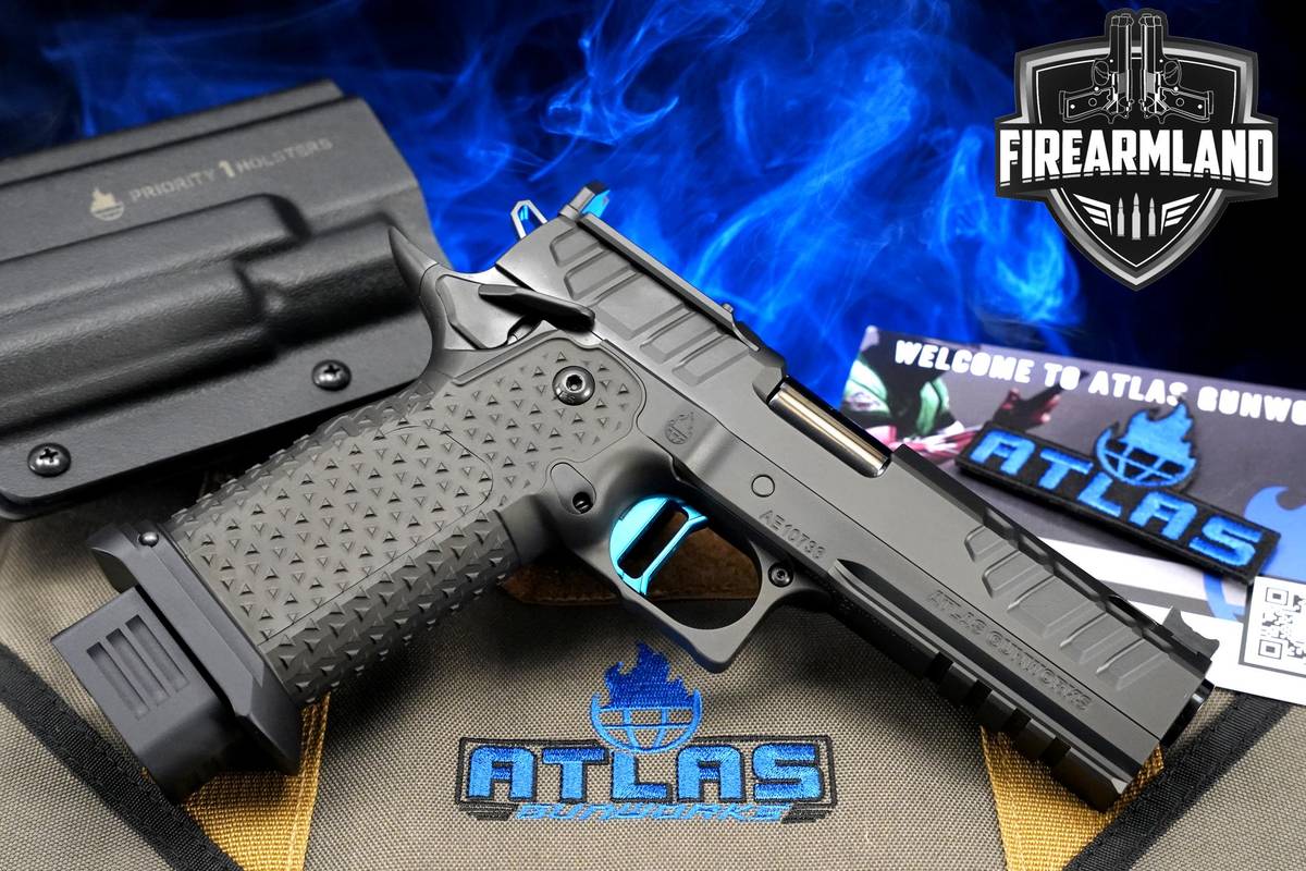 ATLAS Gunworks Apollo V2 Perfect Zero 9mm 1911 2011 4.6" +3 MAGS & OG CASE