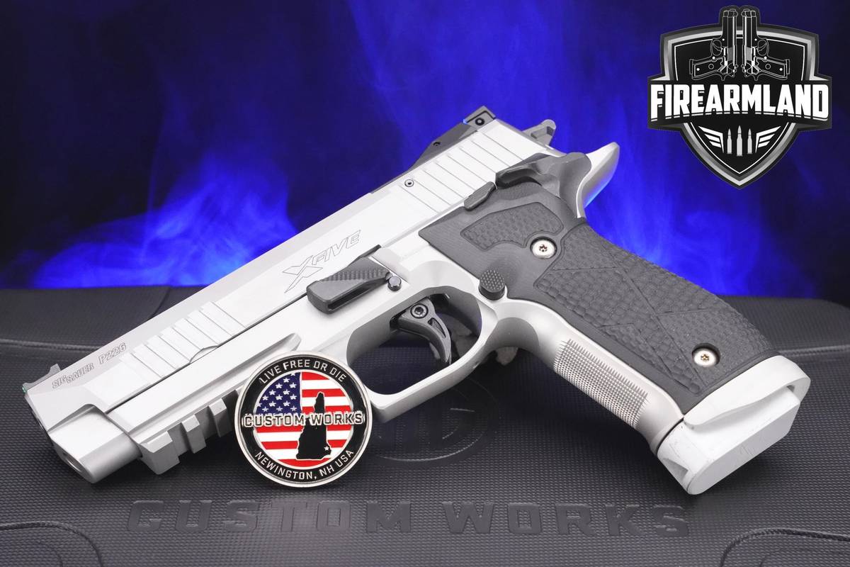 Sig Sauer Custom Works P226 XFive STAS 9mm 5" P226 X-Five P-226 X5 +3 MAGS