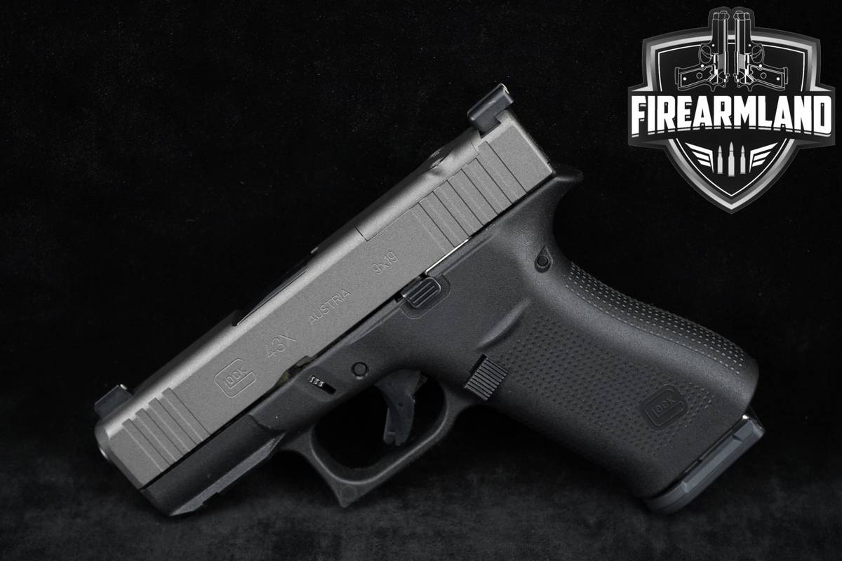 Glock 43X G43X MOS Slimline 9mm G43 X +3 MAGS