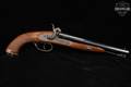 Davide Pedersoli Howdah Hunter Percussion, 20 Gauge 20 Gauge Color Case-Hardened & Walnut in Excellent Condition Image 5