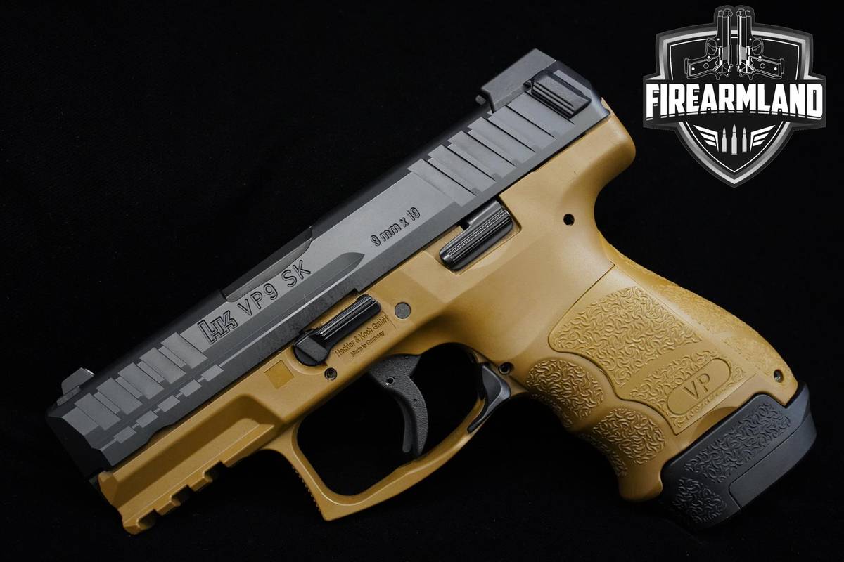 RARE NIB Heckler & Koch H&K-HK VP9SK FDE 9mm 3.39" VP9SK VP9-SK VP-9 +3MAGS