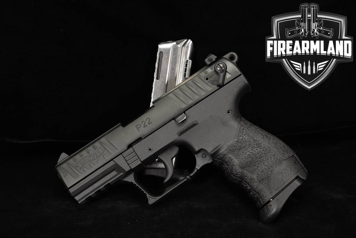 Walther P22 Q 22LR 3.75" P-22 +2 MAGS