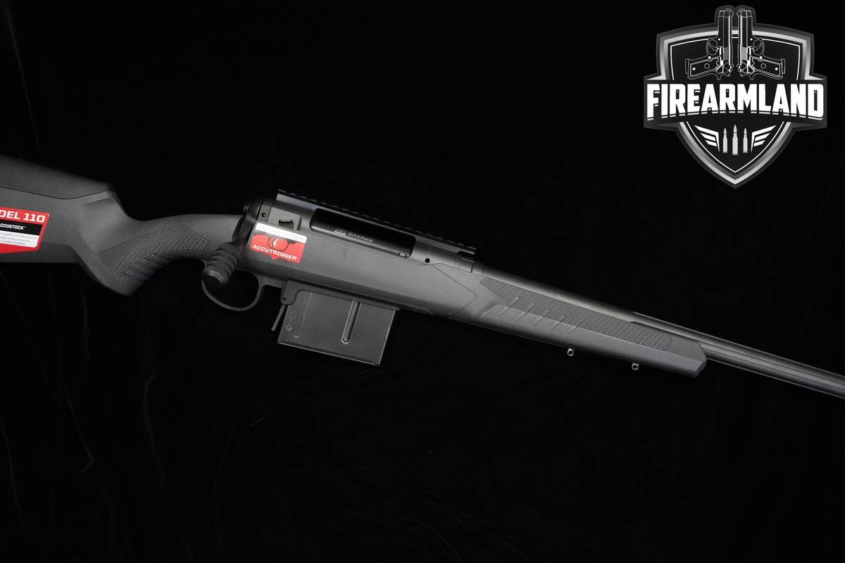 Savage Arms Model 110 Tactical 300 Win Magnum 24" Matte Blued Savage 110