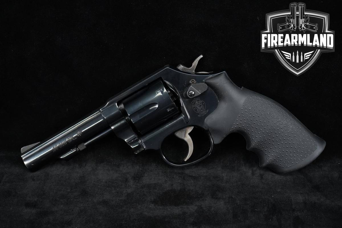 Smith & Wesson S&W Model 10-14 Heavy Barrel 38 Special 4" Blued +ORIG CASE