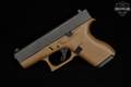 Glock G42 USA-Made .380 ACP Two-Tone Black & FDE in Very Good Condition Image 5