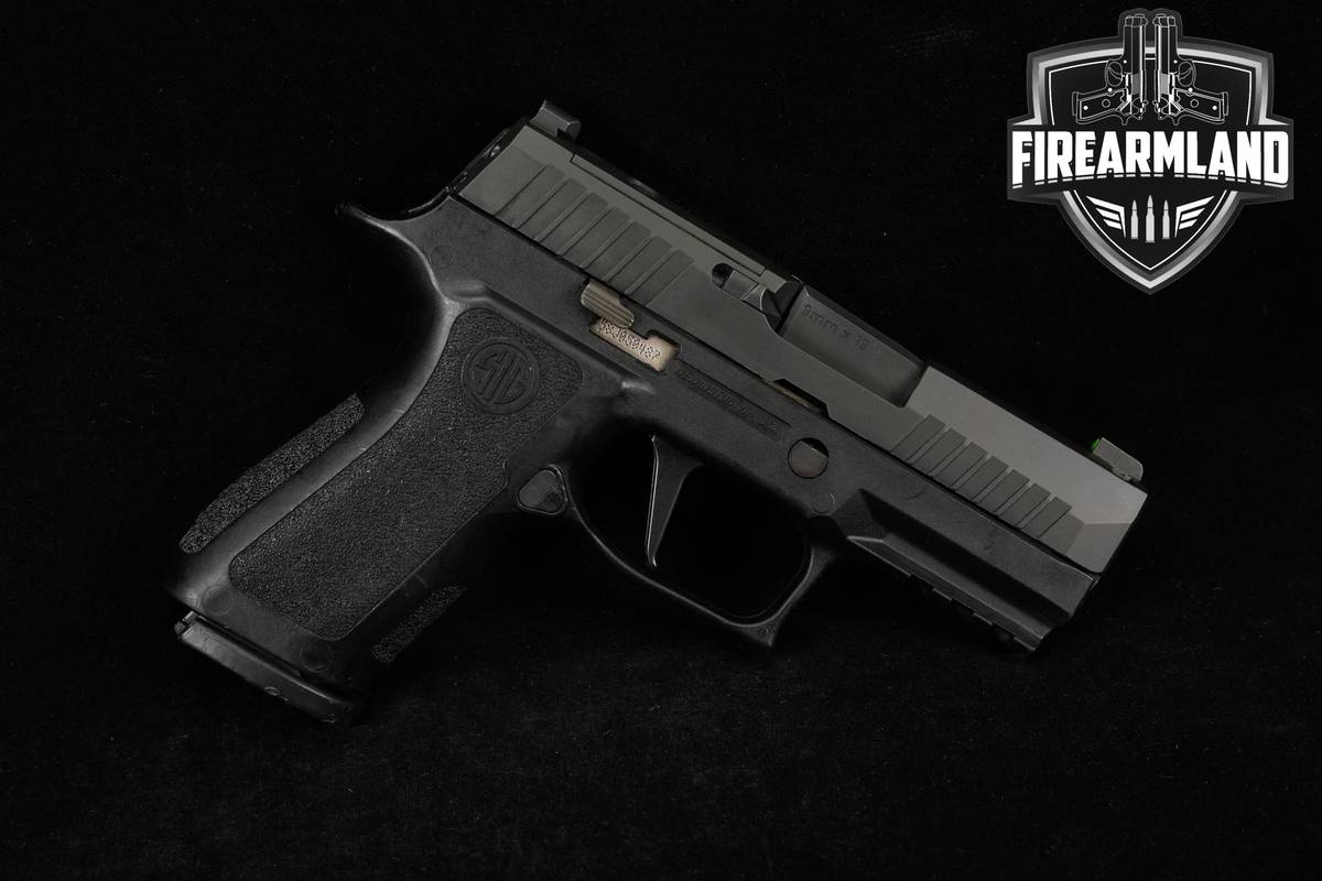 Sig Sauer P320 Compact 9mm 3.6" P 320 X Defense Pistol +2 MAGS & ORIG CASE
