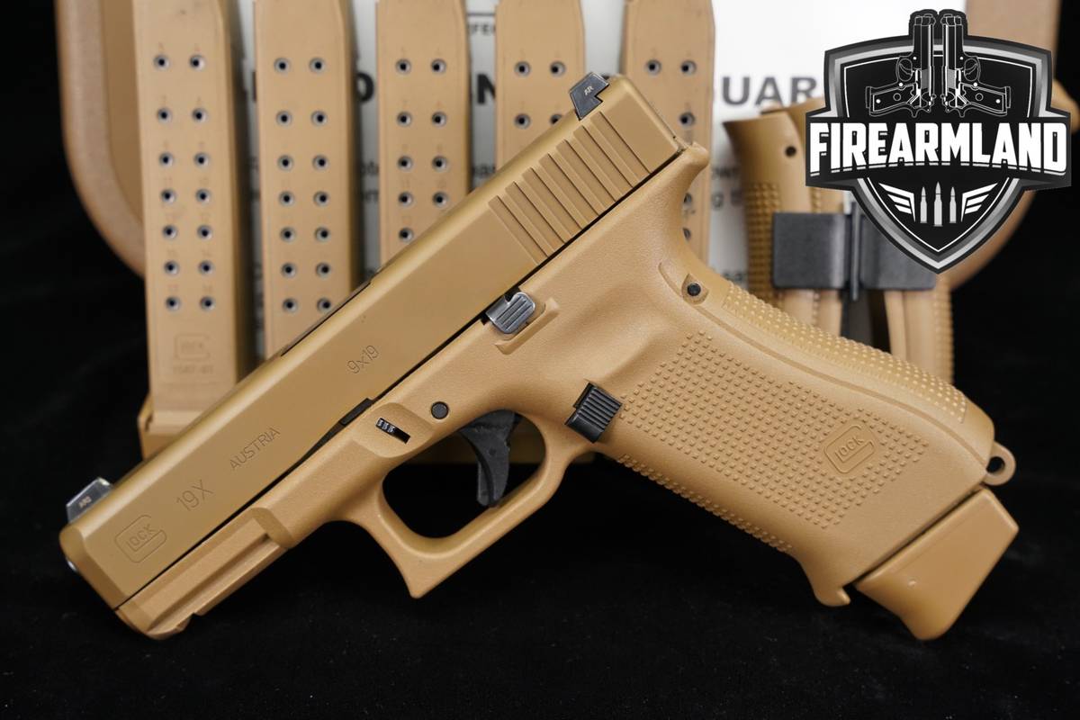 Glock 19X Crossover 9mm G19X +6 MAGS & ORIG CASE
