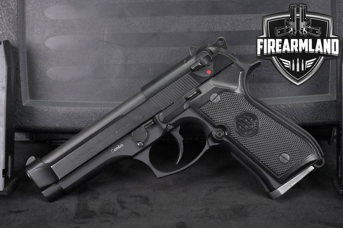 Beretta 92FS Combo 9mm 4.9" 92 FS +3 MAGS & CASE