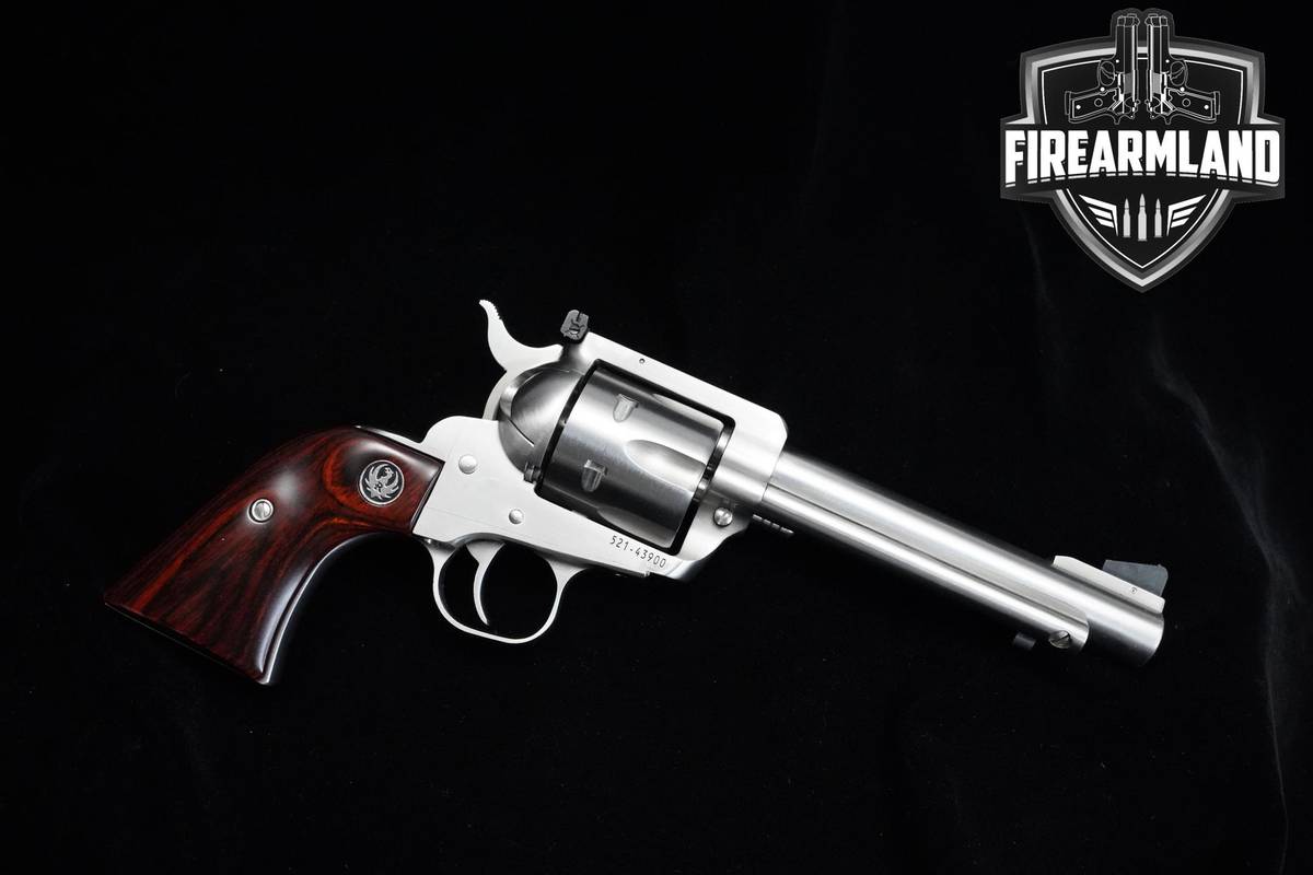 Ruger New Model Blackhawk Convertible .357 Mag / 9mm 5.5" Ruger +ORIG CASE