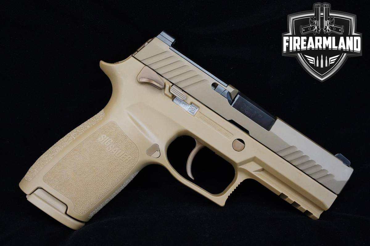 Sig Sauer M18 COMMEMORATIVE 9mm Coyote Sig-Sauer M18 +5 MAGS & HOLSTER