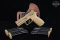 Sig Sauer M18 COMMEMORATIVE 9mm Luger Coyote Tan PVD in Excellent Condition Image 2